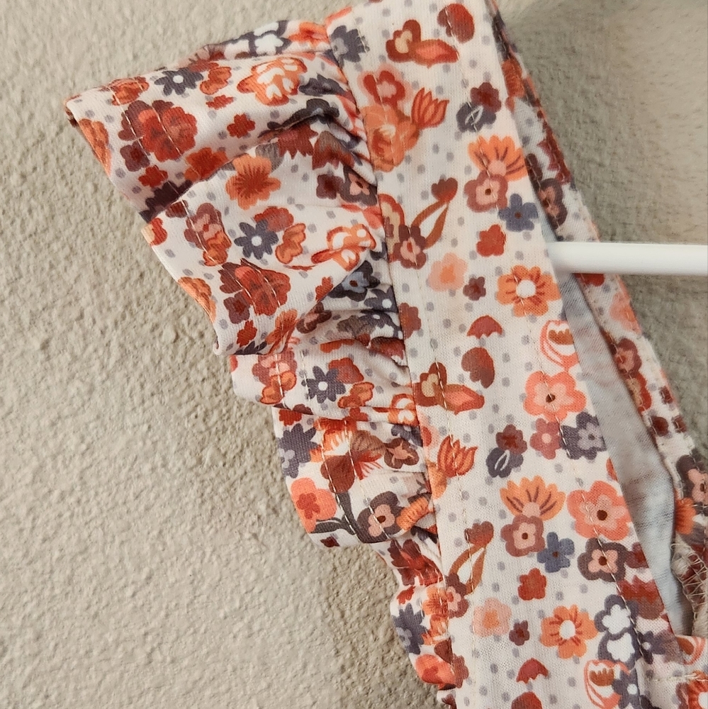 Floral Ruffle Dress - Picture 4 of 4